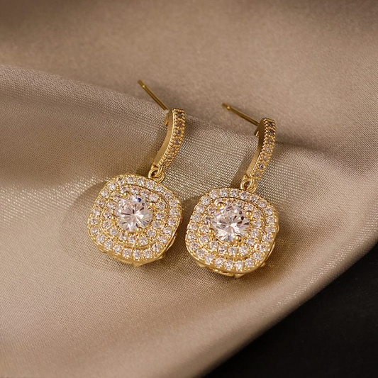 Korean Zircon Earrings
